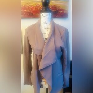Women's Draped Blazer in Mauve